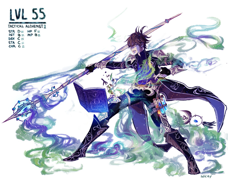 plagalkey:  Miyuki in the daiya RPG!AU :’) a somewhat balanced “mage” type