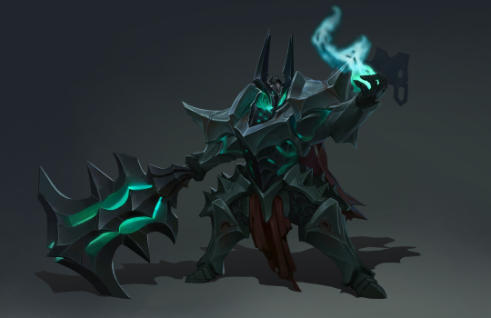 Genuine league of legends mordekaiser o ferro revenant luminoso