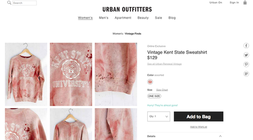 Stop shopping at Urban Outfitters.