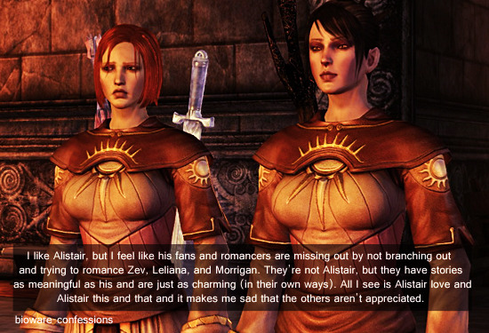 Dragon Age: Origins Morrigan, Alistair, Leliana and Zevran