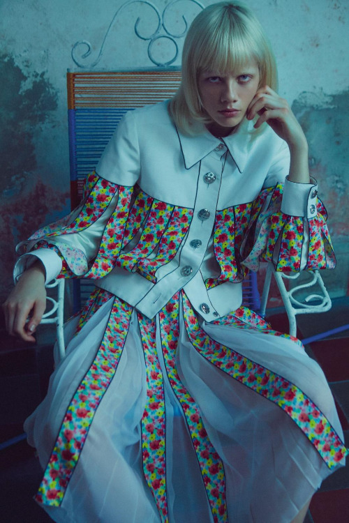 Marjan Jonkman takes on western style for Numero Magazine, issue 171 March 2016 by Sofia Sanchez &am