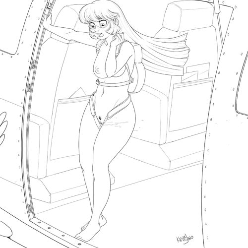 nsfwkevinsano:  Line Art commission for phallen1 adult photos