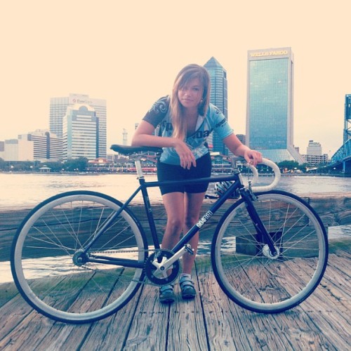 dukester00:  Have to start riding around downtown more for Hellcat3 coming up!! #bikes #bike #bicycl