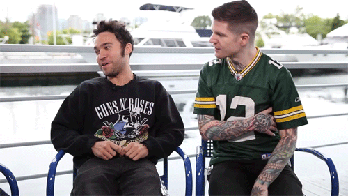 danzingwiththedead:Andy being distracted by geese