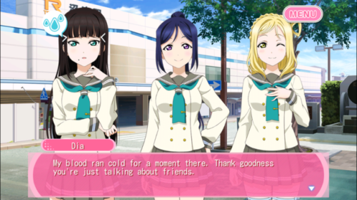 thecuriousinferno:  Mari has Dia and You thinking she got 8 side hoes