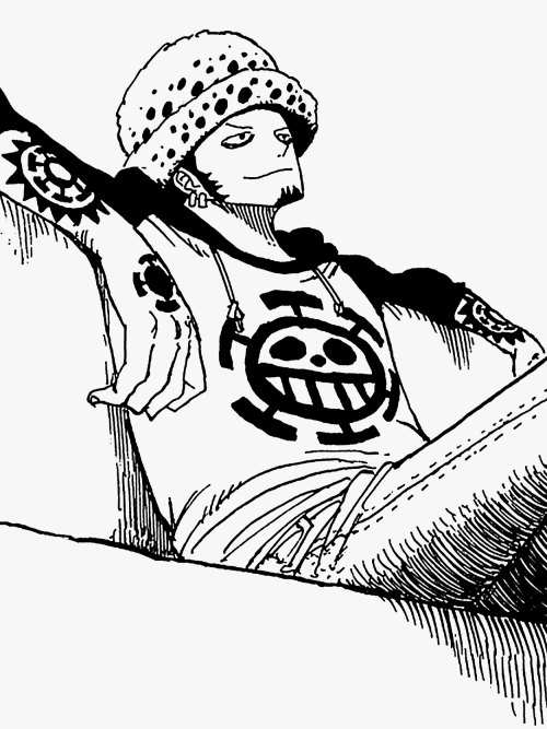 zorobae:Trafalgar D. Water Law througout the years | requested by anon