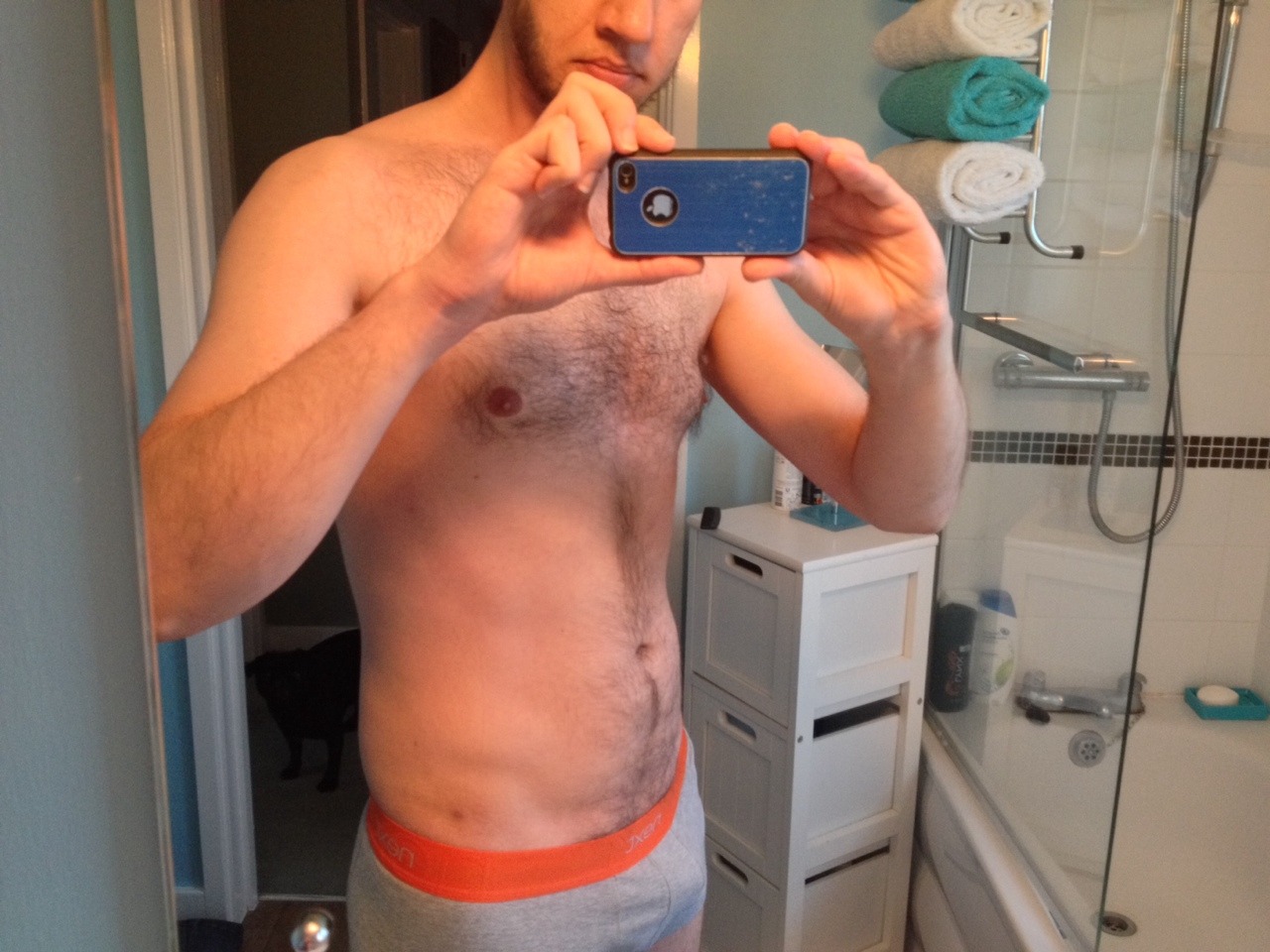 Looks like the sit-ups are starting to pay off really want to get back to how I use