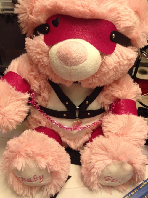 bdsmbeautifullybound:  Every girl needs a stuffie 