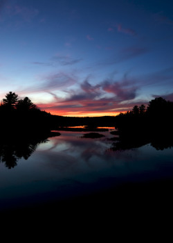 etherealvistas:  Moose River Sunset, New