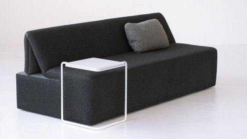 cmtbdesign: STABIL by Cédric Ragot These occasional tables pare down the table to its very essence: 