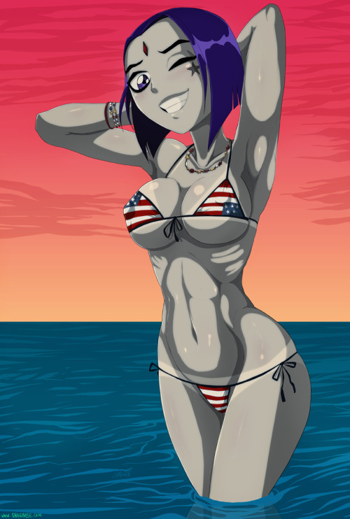 Porn shadbase:  “Happy-4th-of-July Raven"  photos