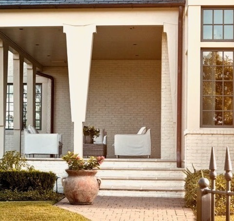 Front Yard Houstona Large Traditional Front Porch With An Addition To The Roof