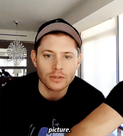 justjensenanddean: Jensen Ackles being a complete cutie pie  [x]
