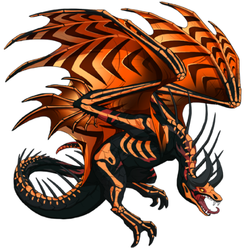 Fiery Banescales! It took so long to get their breed changes and genes, but now I have my first Bane