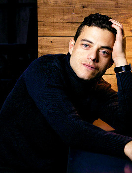 darlenealdersons:  Rami Malek photographed by Taylor Jewell for Bloomberg  He was