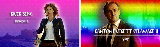 swirlknight:  claratwelve:  Doctor Who LGBT+ characters from 2005 - present  I love