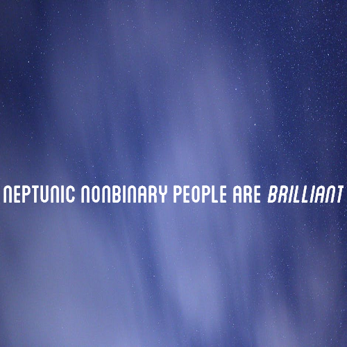 [Image Description: A photo of a cloudy night sky with white text on it that reads “neptunic n