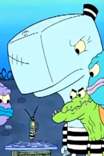 say-perhaps-todrugs:  So I was watching Spongebob yesterday when I saw this character. As soon as I saw him I was like “Oh, he’s just like Pearl.” Then I like had a moment. What if this is Pear’s real dad? Like everyone is always wondering how