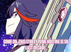 dorapink:  Shit Ryuuko Matoi says  Ryuko-chan you so sexy cute! your words just melt