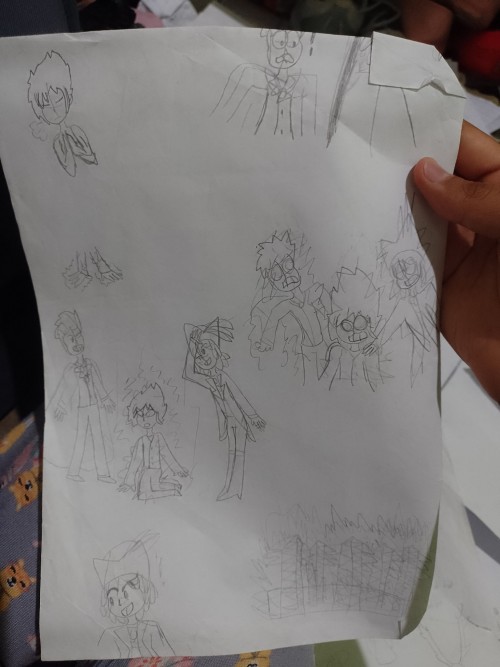 Mientras Que Organizaba Algunas Cosas Encontr Bastantes Dibujos, Entre Esos Encontr Este Cmic Que Jams