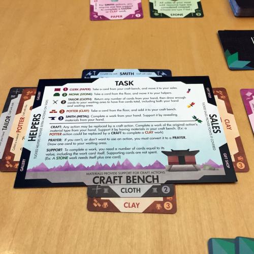 In Mottainai you’re a monk in a temple creating works for visitors
Mottainai Deluxe Card Game
by Asmadi Games
Ages 14 and up, 2-5 players, 15-30 minutes
$30 Buy one on Amazon
Mottainai means “Don’t waste,” and in the card game bearing the name,...