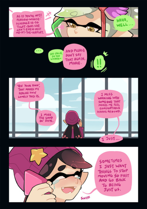 gomigomipomi:Callie and Marie.