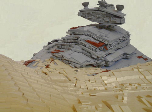 Episode VII-The Force Awakens-Apoca Star Destroyer on Jakku par KevFett2011Via Flickr :I had to buil