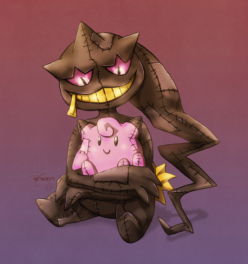 ArtStation - Mega Banette Illustration