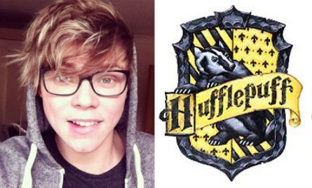 5secondsofdopplegangers:  Hogwarts 5sos Mikey\Slytherine Calum\Gryffindor Ashton\Hufflepuff Luke\Gryffindor 