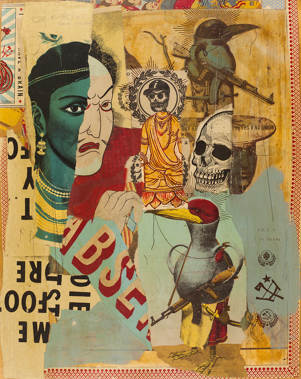 ohthentic:  supersonicart:  Ravi Zupa’s “New Works” at Art Market San Francisco.