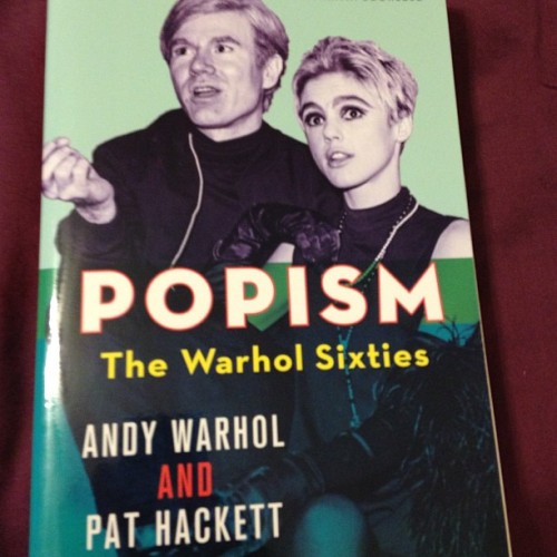 The book I got at the Florida museum of photographic arts Friday #museum #florida #photographic #arts #popism #andy #warhol #lovehim #pat #icon #popart