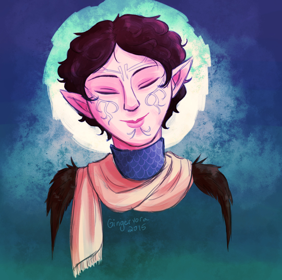 fyeahmerrill:  gingervora: I have like 5 different versions of this but I like this