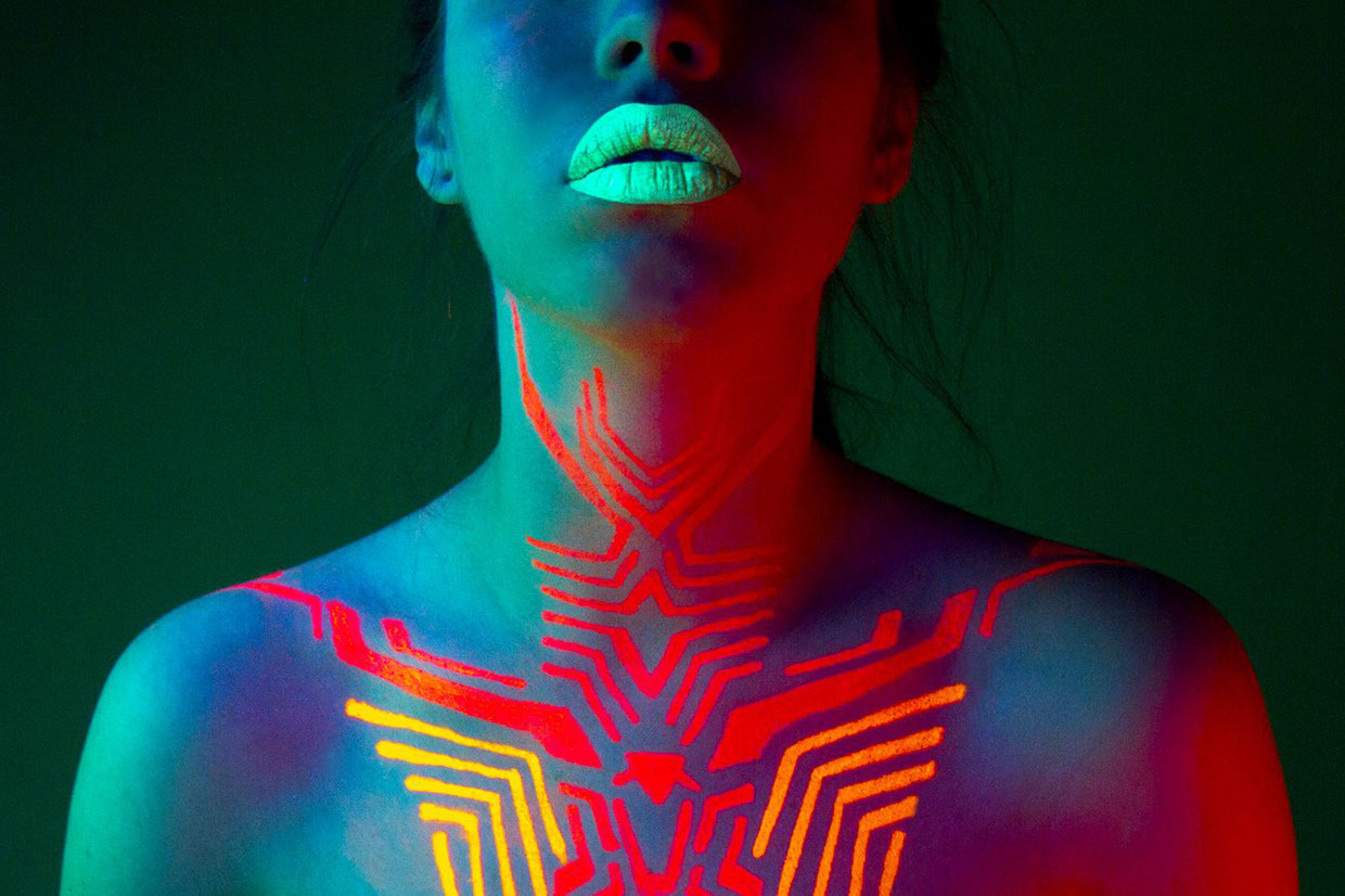 eiruvsq:  Photographer &amp; Artist: Local Preacher “Neon Skeleton” 