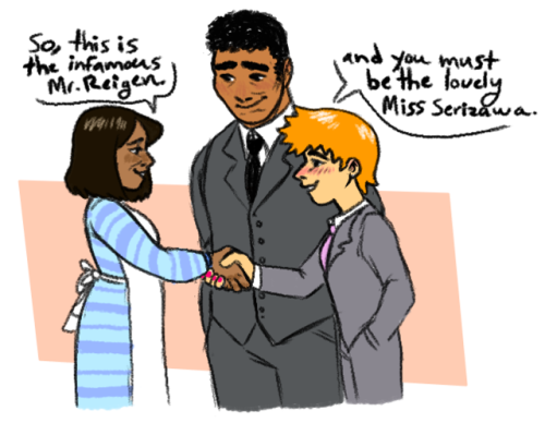 tunafishdraws:Mama Serizawa is very supportive and I love her