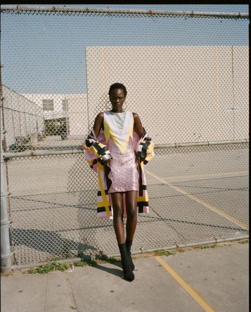 shadesofblackness:Alon Livne S/S 2018Atong Arjok - Model