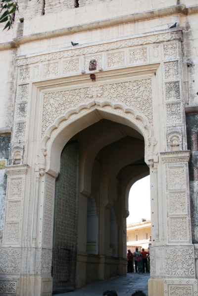 Mehrangarh Fort Door Jodhpur, Rajasthan, India