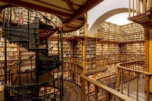 clarasimone: crimsonkismet:The Maria Laach monastery library OMGGGGGGG( @terisrog are you seeing thi