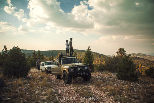 The StanceWorks LS-Swapped FJ60 heads to Big Bear, CA