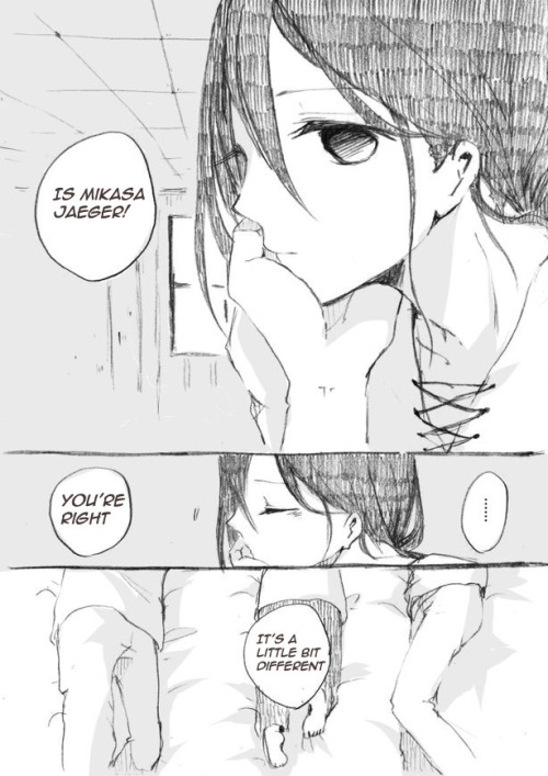 coffeemugkisses:  jean—biscuit:  【エレミカ】12年後の君へ by ｼｭﾀﾀﾀ… All credit goes to the original artist, I just translated it :) I can honest to god say that I cried my eyes out while translating.  I just want them to be