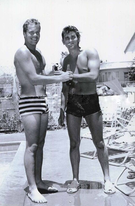 Doug McClure and Michael Landon.