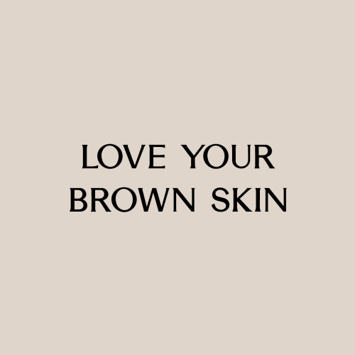 brown skin