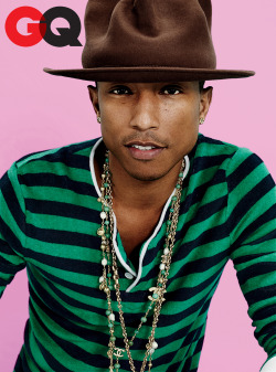 gq:  GQ EXCLUSIVE: Pharrell on the making