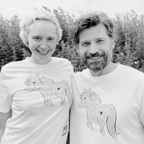 valramorghulis: gwendolineuniverse: WEAR IT FOR WARCHILD @warchilduk with @nikolajwilliamcw in a t-s