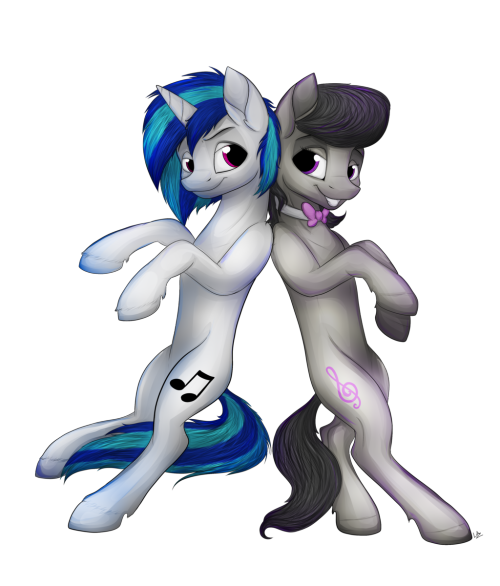 mlpfim-fanart:  OctaScratch by LupiArts    <333