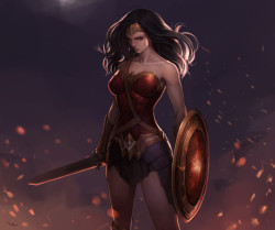 comic-book-ladies:  Wonder Woman by Sung