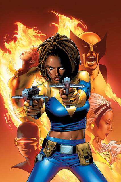 lospaziobianco:1) Storm by Julie Bell2) Ultimate Falcon by Kaare Andrews3) Black