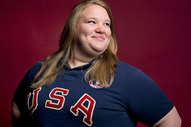 fuckskinnyletsgetfit:  healthyateverysize: &ldquo;Mangold, who does a good-luck
