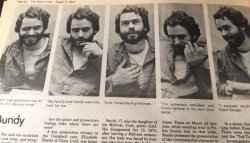 ted-bundys-unibrow:  tedbundy: Ted in Utah, 1977.  “Sure, I have lots of girlfriends…” you lil shit 