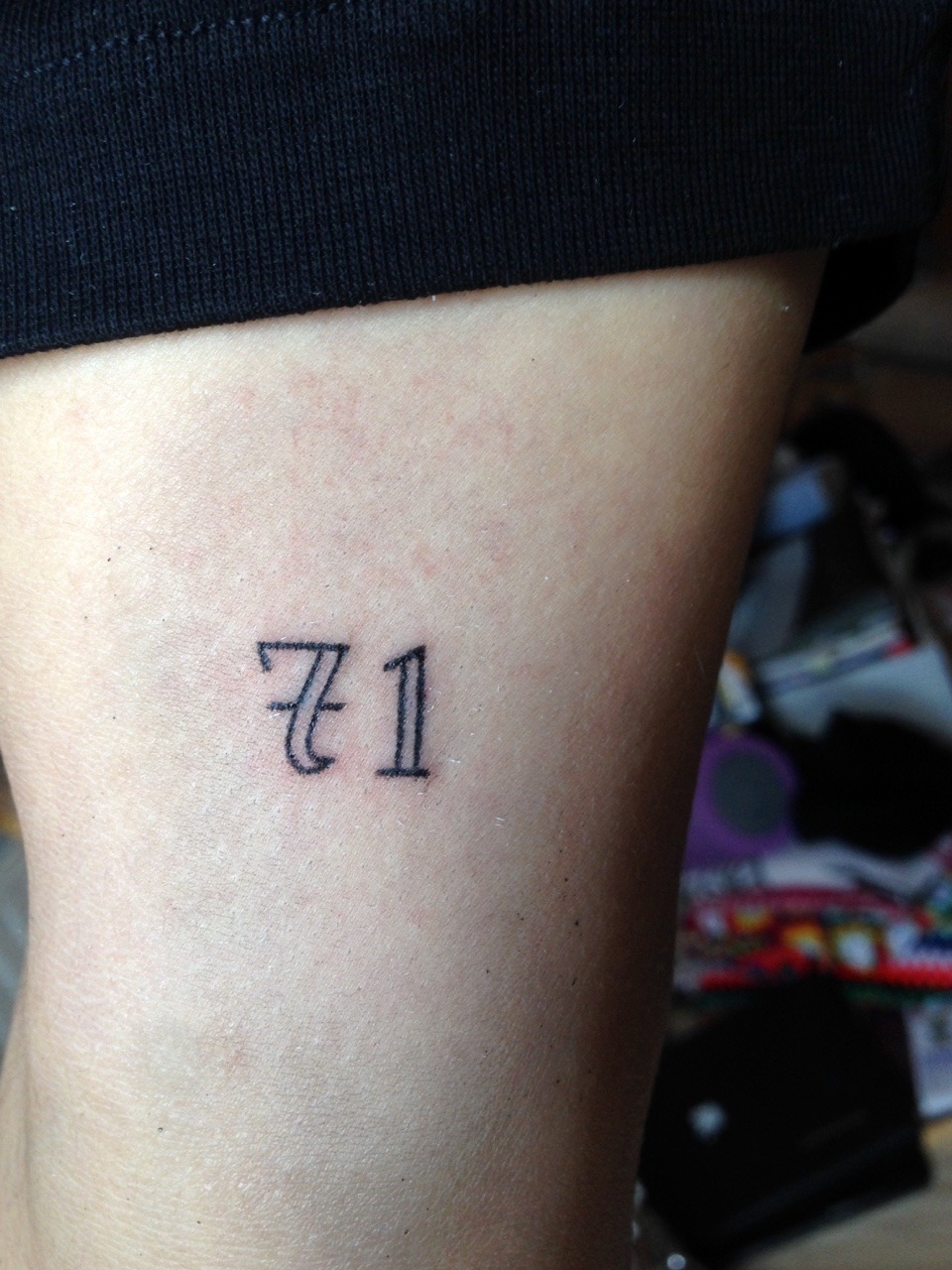 Jane XIII Tattoo — Handpoked 71 Jane XIII