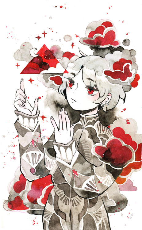 maruti-bitamin: Online store is reopen~  koyamori.ca New originals, stickers, prints added!